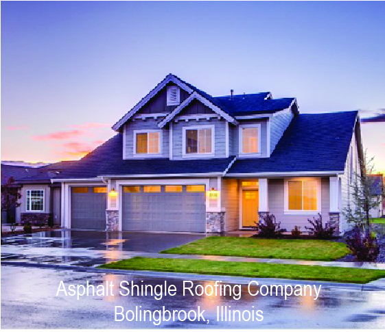 New construction home in Bolingbrook with durable luxury asphalt shingle roof