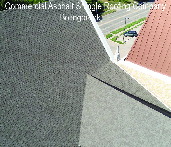 Commercial Asphalt Shingle Roof in Bolingbrook IL
