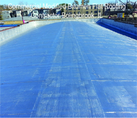 Commercial Modified Bitumen Flat Roof Bolingbrook, IL