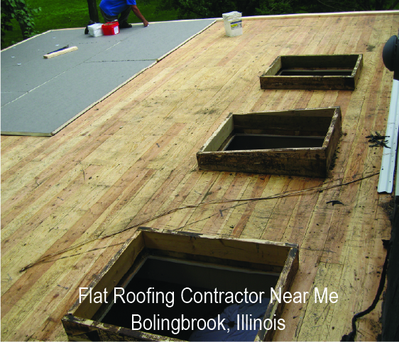 Flat Roofing Contractor Near Me Bolingbrook, Illinois