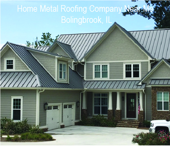 Home Metal Roofing Company Near Me Bolingbrook, IL