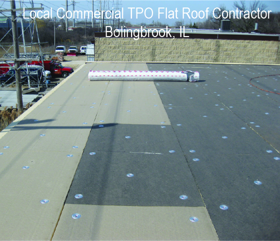 Local Commercial TPO Flat Roof Contractor Bolingbrook, IL