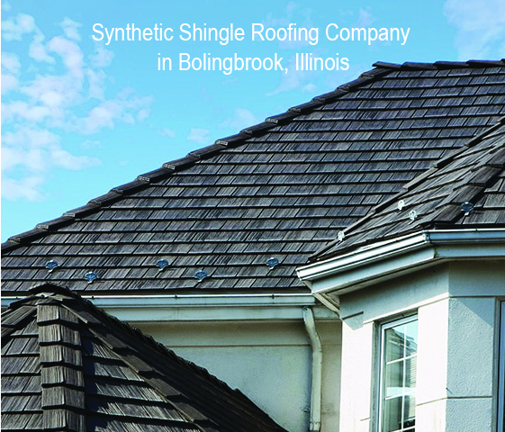 Synthetic Shingle Roofing Replacement For Home in Bolingbrook, Illinois